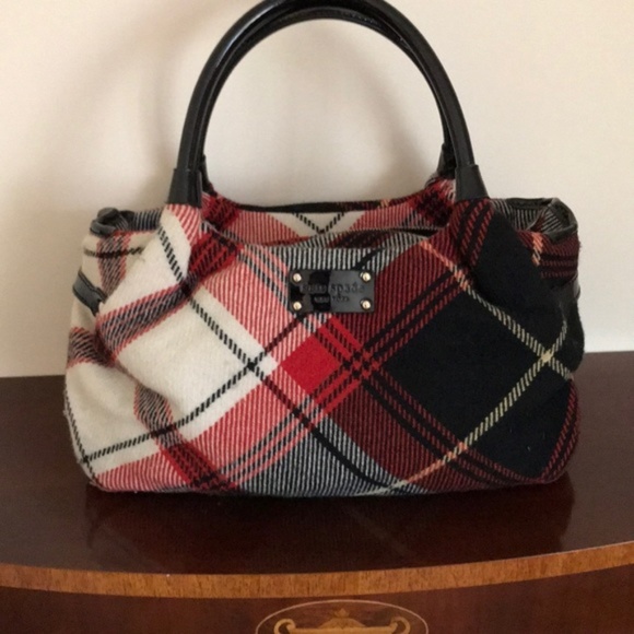 kate spade Handbags - RARE Kate Spade Plaid Purse- In Great Condition!